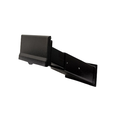 Qualarc Liberty Chute Suitable for 8 to 14 in. walls - Black LSF-LS14CHC